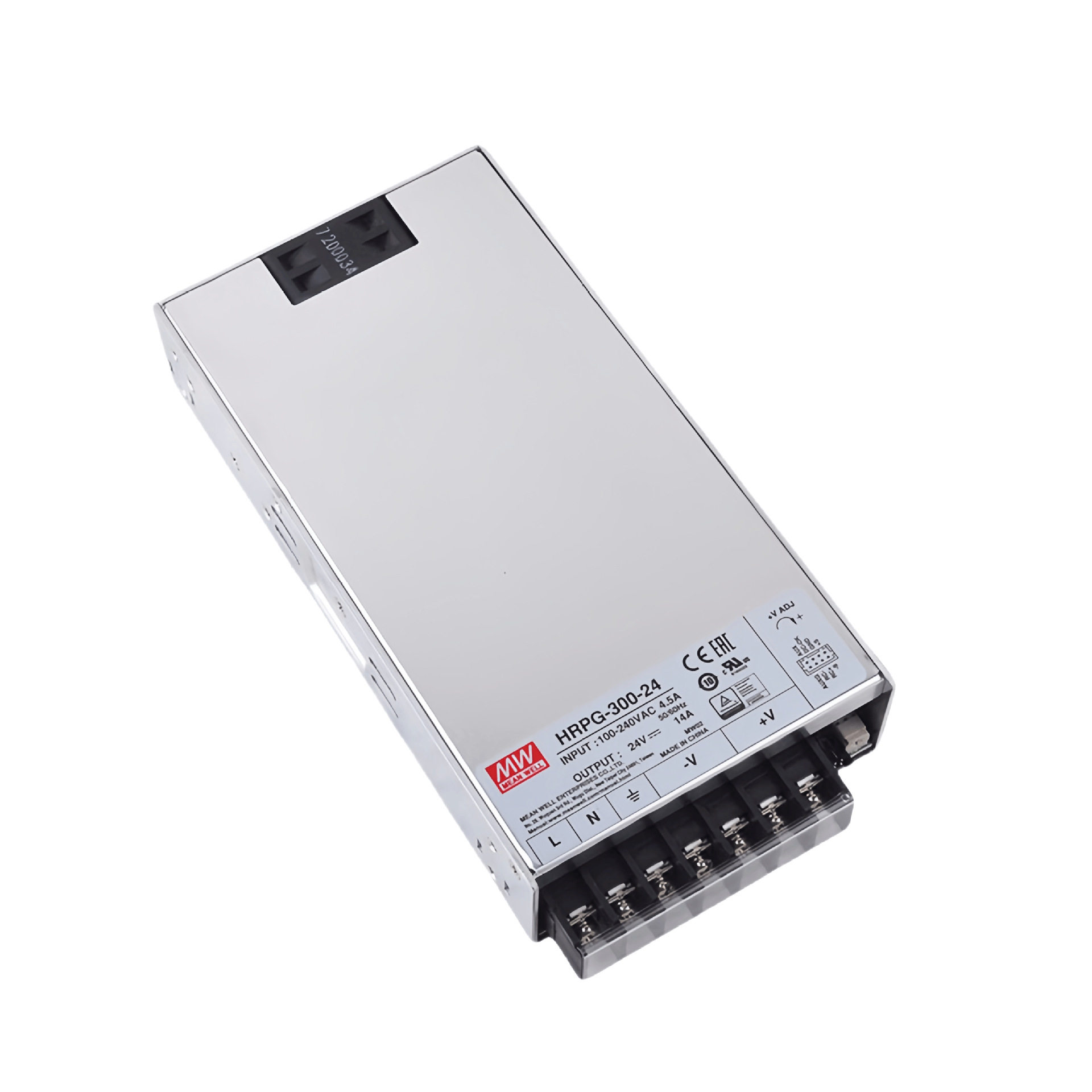 台湾明纬电源 HRPG-300-5   300W单组输出具有PFC功能开关电源