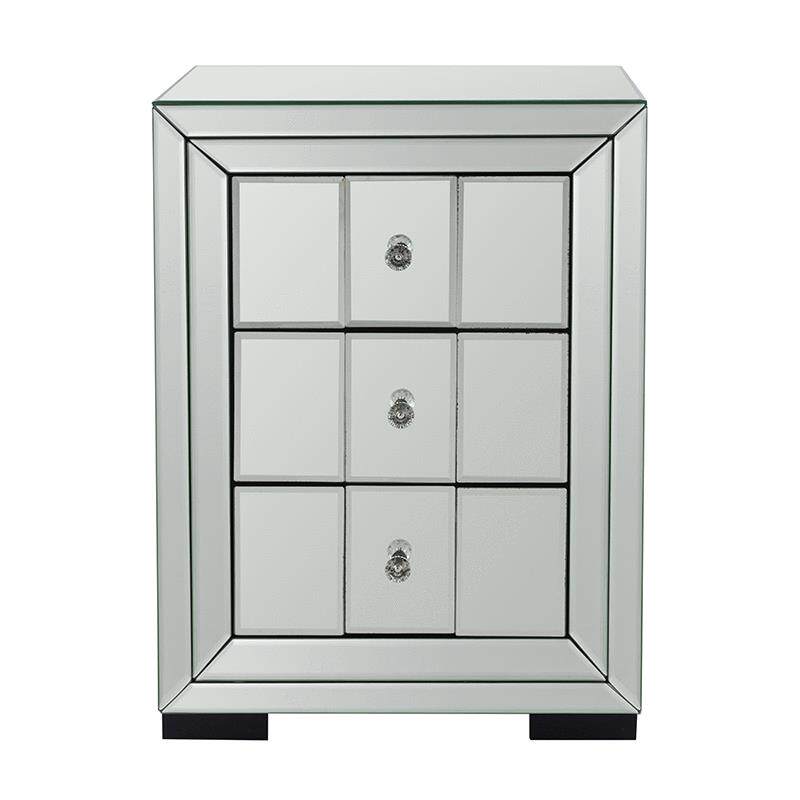 镜面家具镜面床头柜