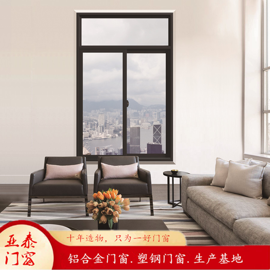厂家供应断桥铝窗纱铝合金推拉门防尘中式玻璃门佛山产地