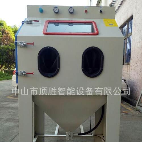 9060喷砂机小型手动喷砂机手动箱式喷砂机无尘喷砂机