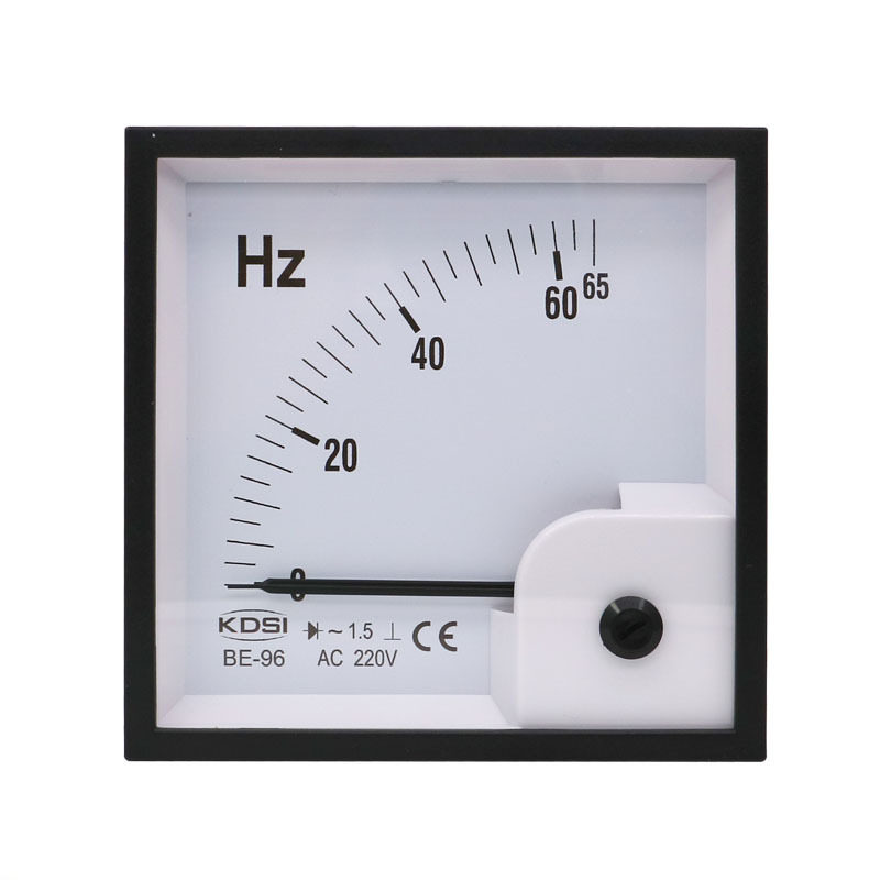 供应 指针式频率表BE-96 AC220V 65Hz方形机械电表