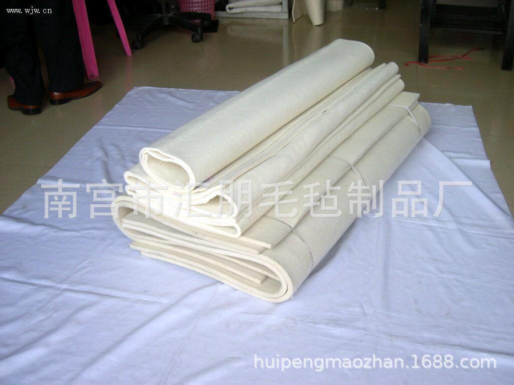 工业用毛毡 抛光毛毡 吸油毛毡 门帘保温毛毡 阻燃毡 彩色化纤毡