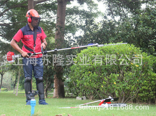 GX35汽油割草机 汽油高枝油锯GX35修剪机割灌打草修枝机
