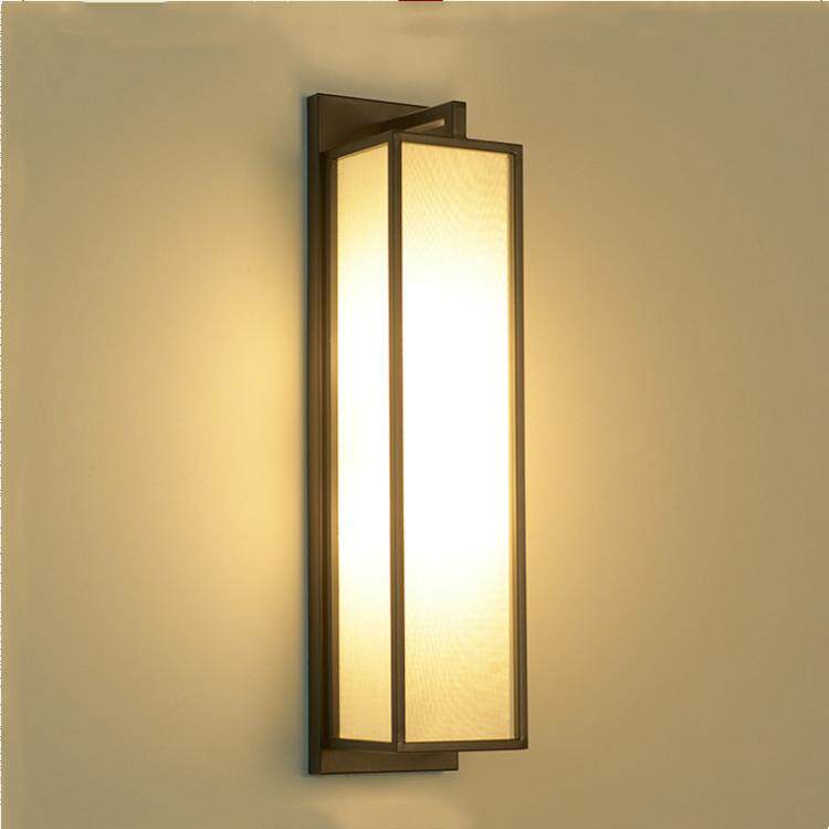 新中式壁灯酒店工程墙壁灯客厅卧室床头灯书房过道led灯室内