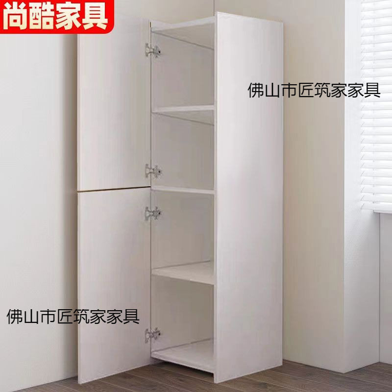 卧室客厅储物柜白色带门角柜墙角柜转角柜角落柜收纳柜拐角置物架