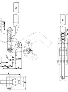 供应 CH-70200B/CH-70730B/CH-71230B/CH-72430B 快速夹钳 夹钳