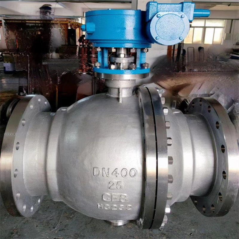 Q647F-16C DN600气动O型切断球阀 AW型-北京市阀门经销商