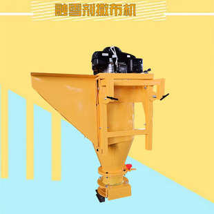 耐腐蚀后挂式融雪剂撒盐机 300汽油动力道路喷洒机 环卫除雪设备