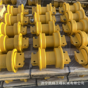 山推底盘件SD16 SD22 SD32单边支重轮惰轮引导轮履带链条涨紧缸