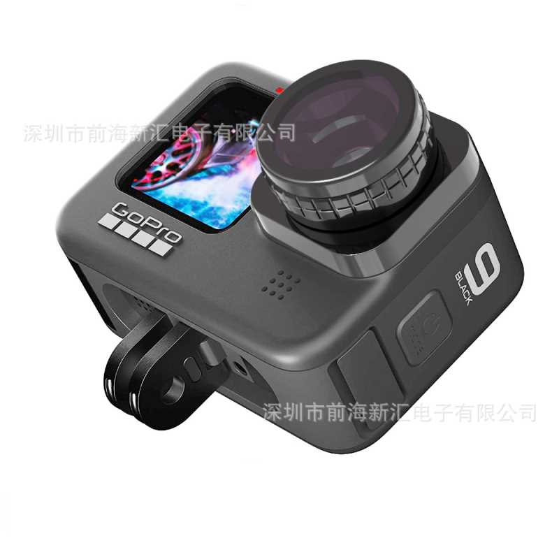 Gopro hero 12/11/9/10 镜头滤镜 15X微距滤镜运动相机配件