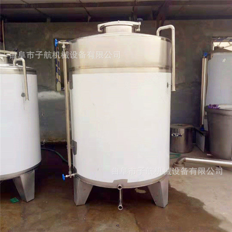 厂家直销304不锈钢储水罐白钢储酒罐大型酒罐加工定做