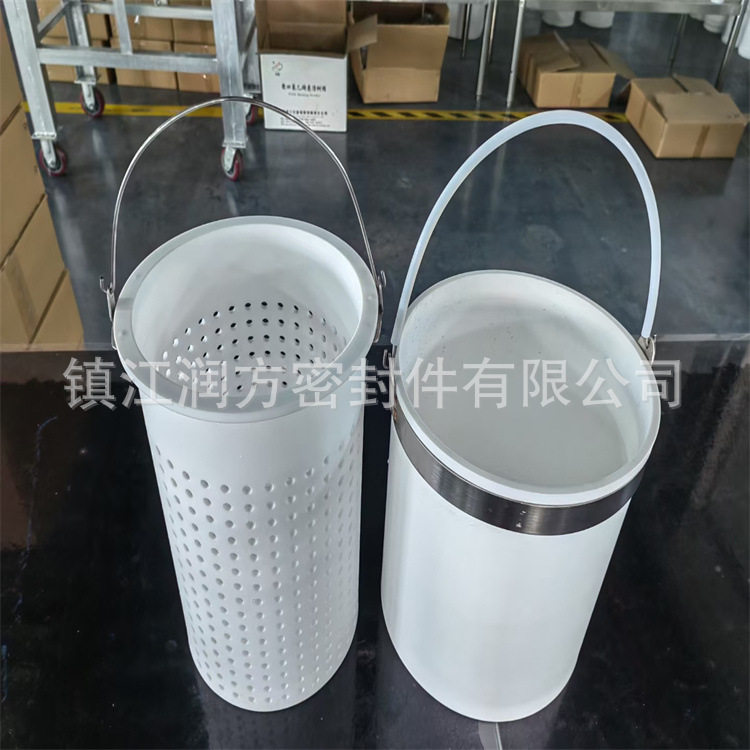 供应整体聚四氟乙烯容器皿聚四氟乙烯大型坩埚PTFE坩埚