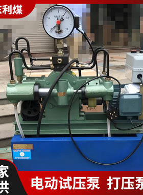 利煤2.5-100Mpa压力容器打压泵4DSY型电动试压泵