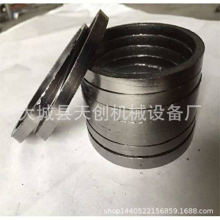 开口夹丝网耐高温膨胀石墨密封垫片 阀门专用石墨填料环
