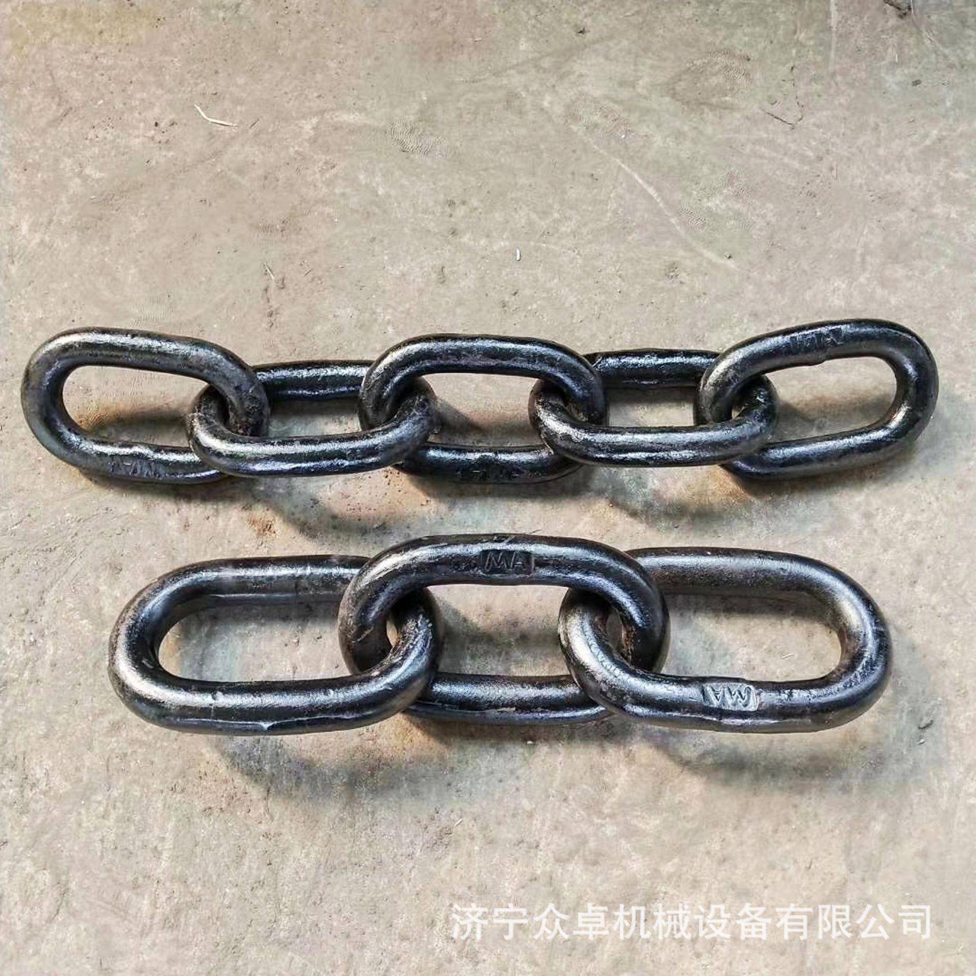 矿用三环链厂家现货 无缝锻打矿车三环链 高强度三环链量大从优