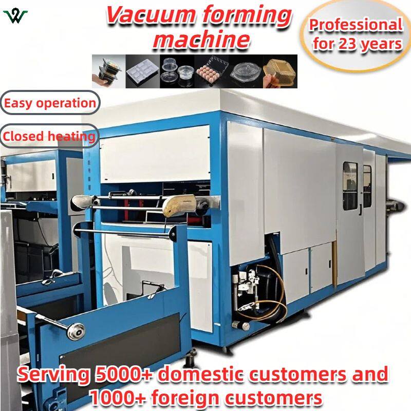 Fully automatic high speed forming blister machine