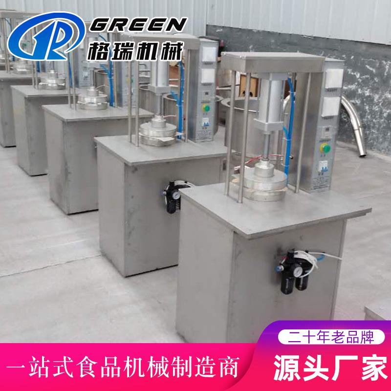 春饼全自动商用烤鸭饼机 薄饼机荷叶皮春卷皮烙饼机 创业压饼机