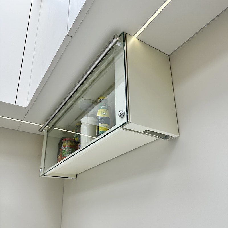 束丰家居厨房壁挂式免打孔置物架下拉式吊柜橱柜改造调味料收纳架,家装主材,置物架,淘宝优惠券,粉丝福利购,淘宝优惠卷