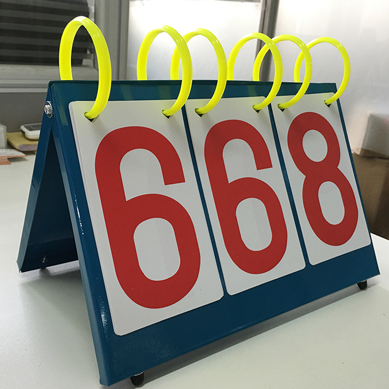 知识竞赛抢答器 三位篮球记分牌翻分牌三位羽毛球乒乓球计分牌 无