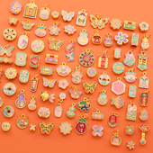 景泰蓝古法金饰品手工制作手链项链小挂件吊坠diy饰品配件批发