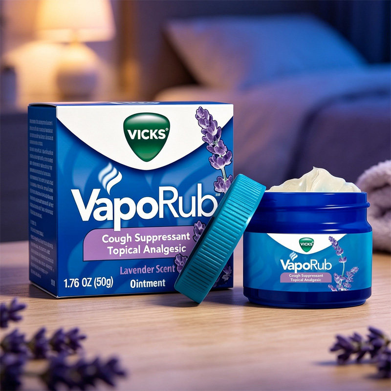 美国溯源 VICKS通鼻膏VAPORUB缓解水泥封鼻鼻塞咳嗽肌肉酸痛膏1