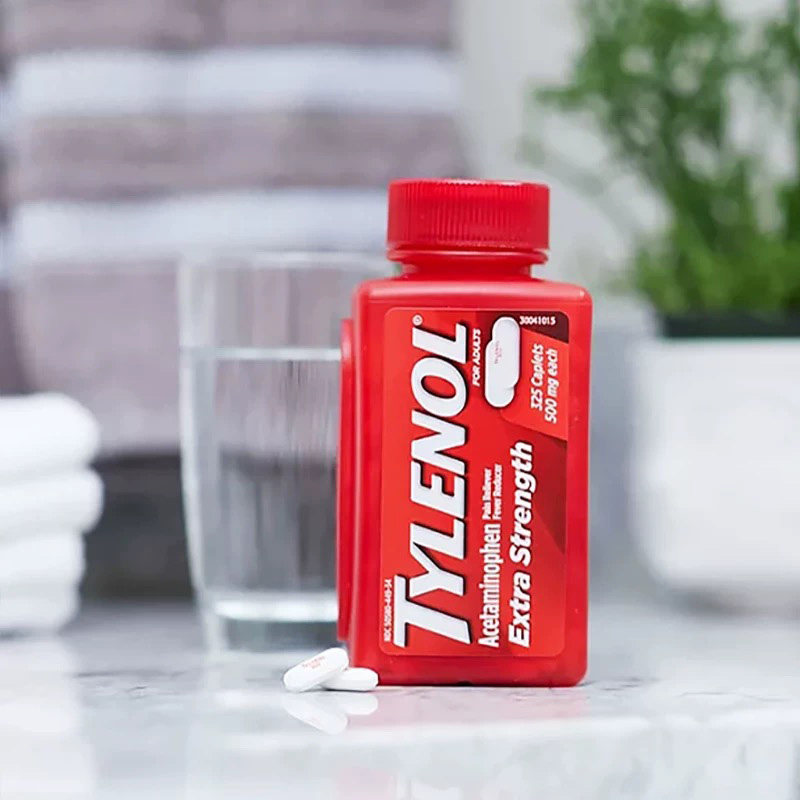【美国原装正品溯源】Tylenol泰诺对乙酰氨基酚止痛片扑热息痛片