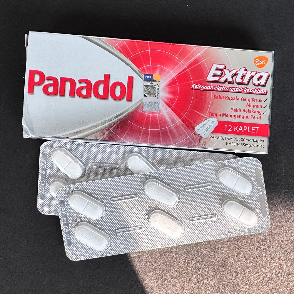 香港直邮panadol加强止痛片必理痛止痛药伤风感冒缓解头痛关节痛1