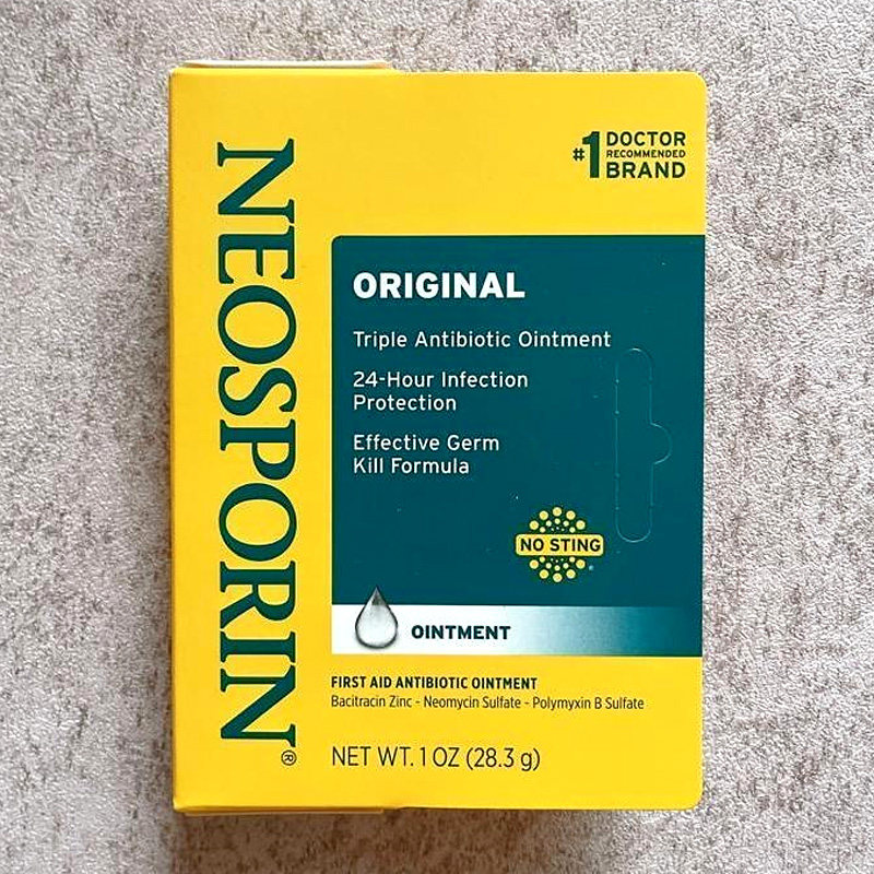 美国直邮 Neosporin三重抗生素急救软膏镇痛消炎止痒膏割伤汤伤膏