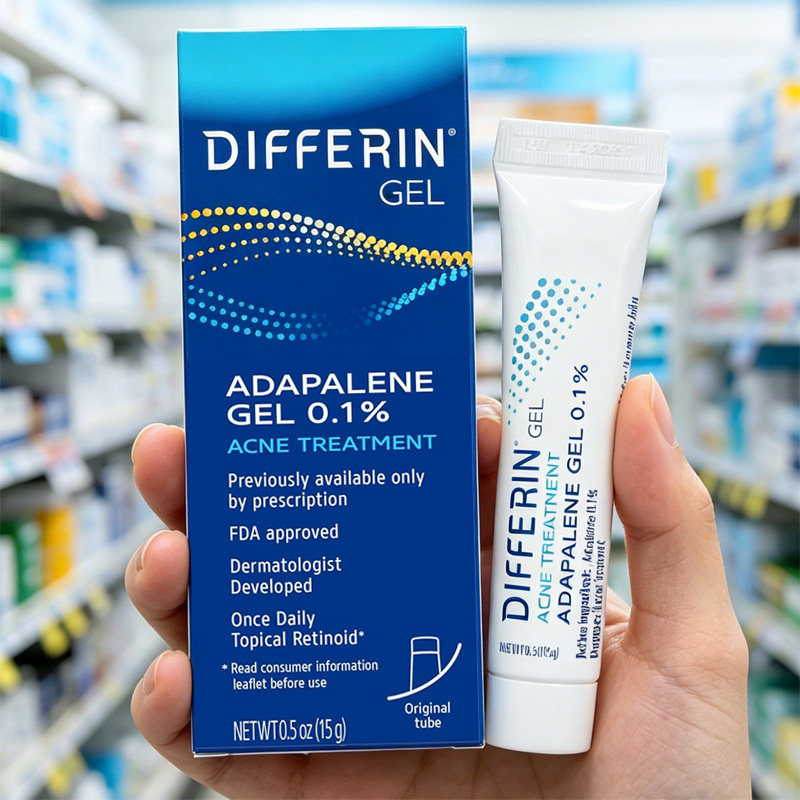 美国直邮Differin达芙文去痘凝胶 痘肤润Adapalene0.1%阿达帕林1