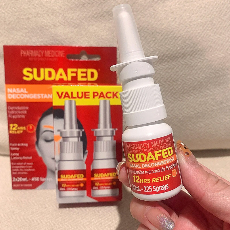 【香港直邮】澳洲原装SUDAFED鼻喷雾剂 流感冒鼻塞水泥封鼻进口药,OTC药品/国际医药,国际耳鼻喉药品,淘宝优惠券,粉丝福利购,淘宝优惠卷