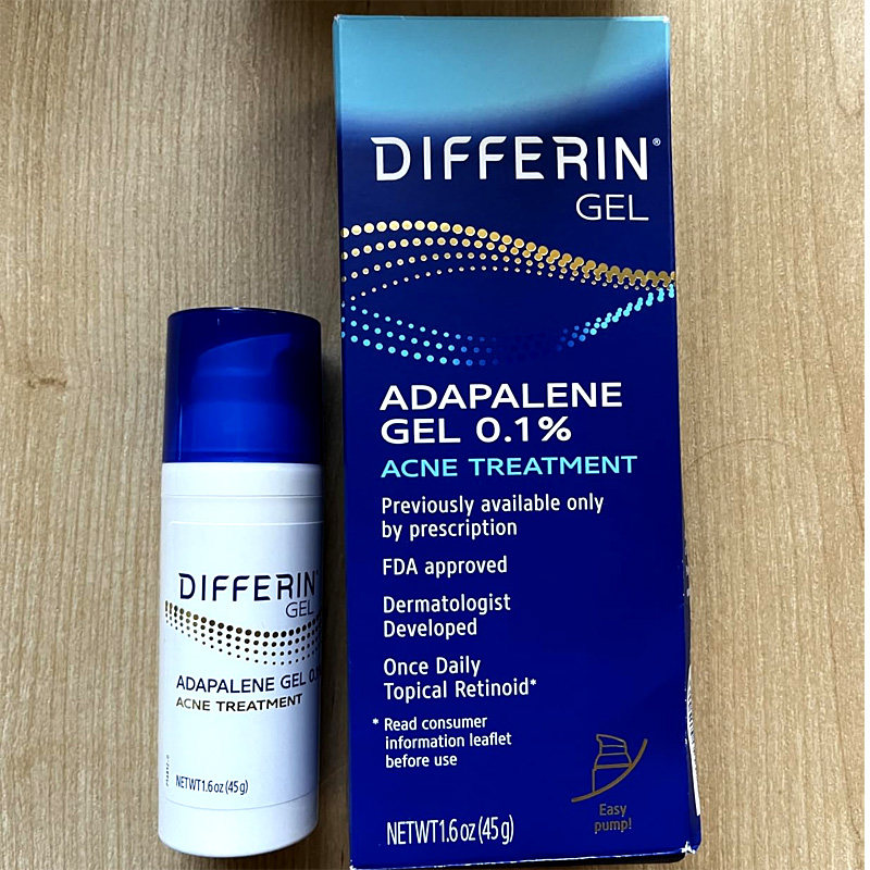 美国直邮Differin达芙文去痘凝胶 痘肤润Adapalene0.1%阿达帕林1
