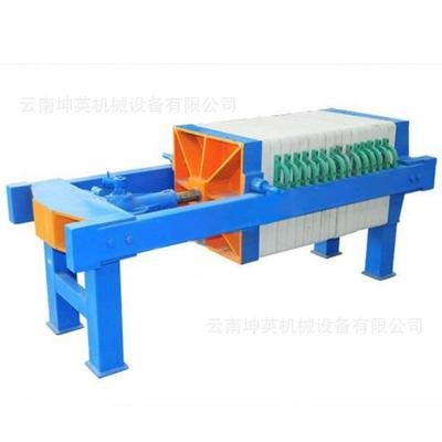 云南沾益高压隔膜压滤机 市政污泥脱水设备 全自动板框厢式过滤机