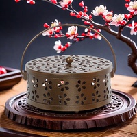 古風(fēng)香薰?fàn)t防火蚊香架蚊香盤