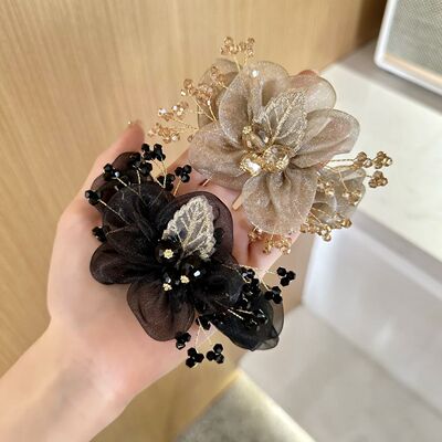 满天星欧根纱大肠发圈女高级发绳