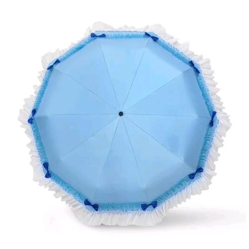 飞恋黑胶全自动防晒晴雨伞