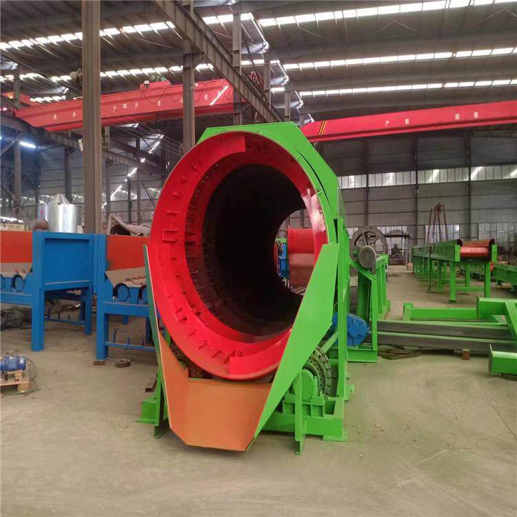 滚筒式筛分机 生活垃圾分选机 矿砂颗粒大型筛沙机 全封闭滚筒筛
