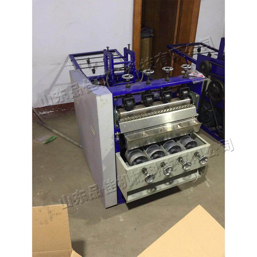 自动钢丝球织网机 不锈钢丝清洁球成型机 厨房金属清洁球制造机