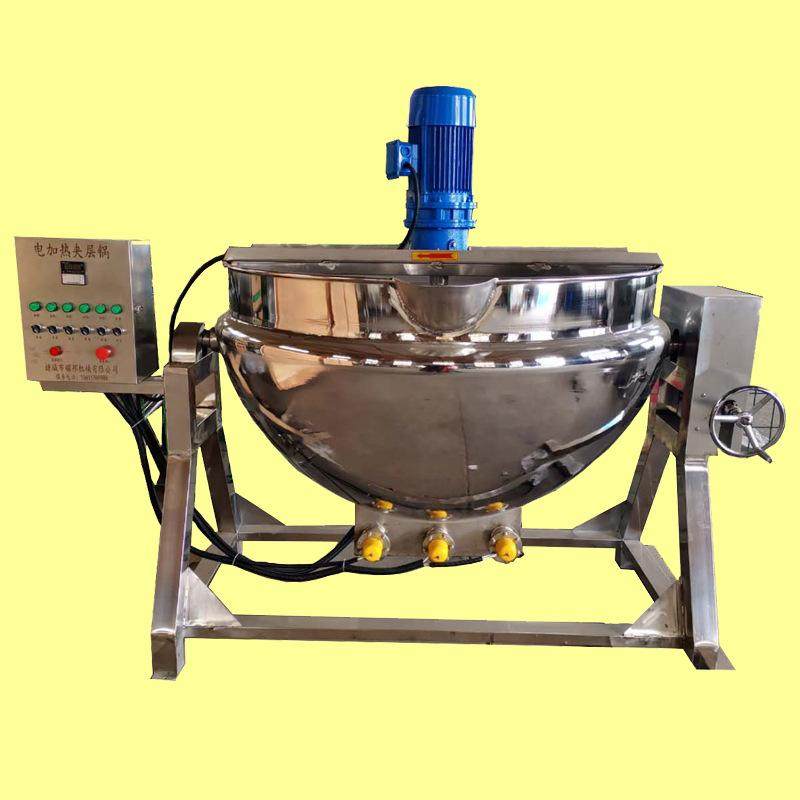 火锅底料熬制机 电动商用大型熬番茄酱设备 工业800L电加热夹层锅,清洗/食品/商业设备,汤炉/夹层锅/熬煮锅/漂烫锅,淘宝优惠券,粉丝福利购,淘宝优惠卷