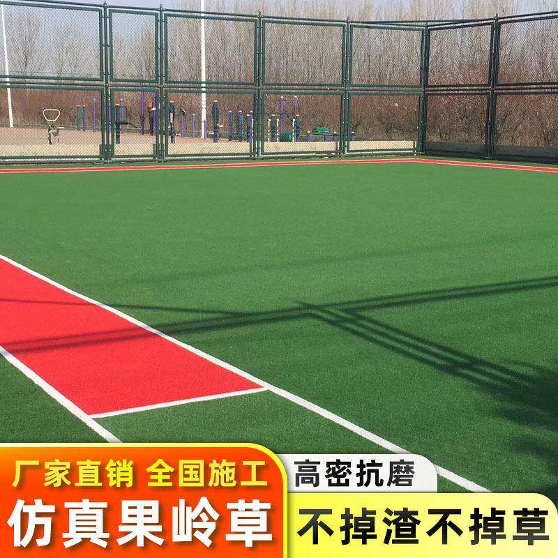 仿真果岭草门球场高尔夫球场专用草坪高密度人工仿真草皮全国施工