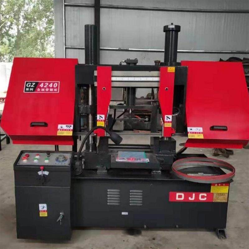 钢筋加工带锯床 卧式钢筋快速锯床