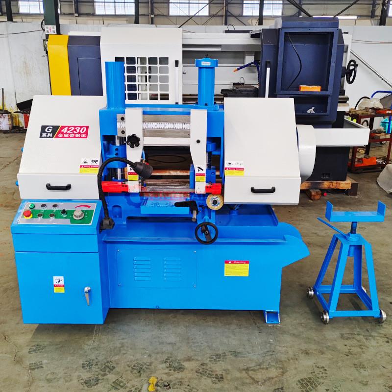 金属带锯床双立柱GB4230钢筋带锯机