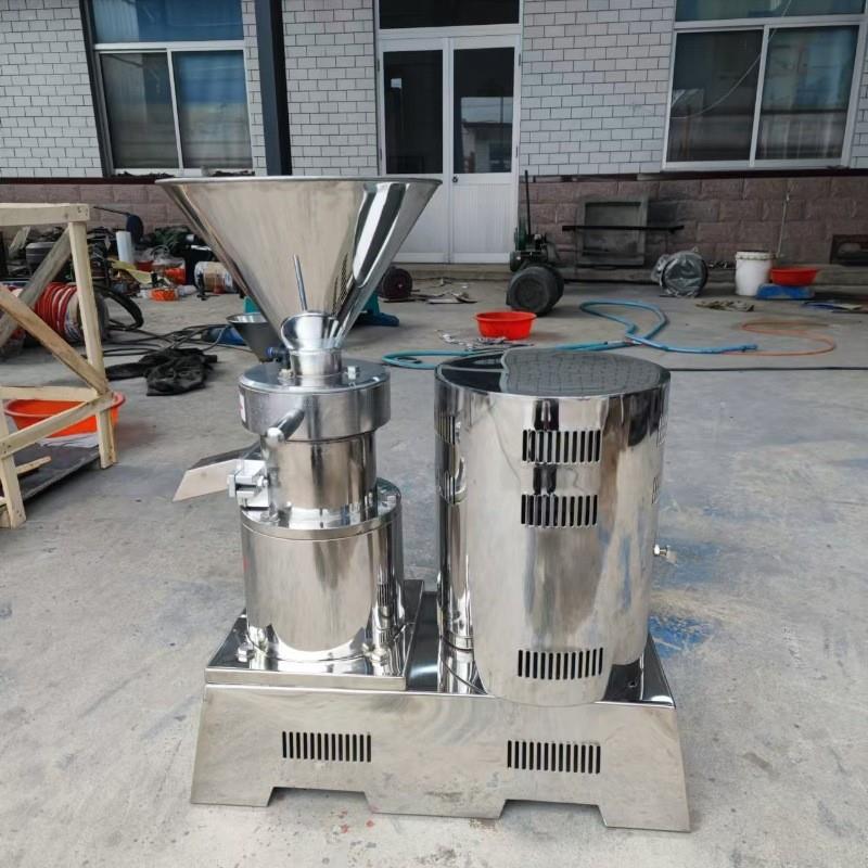 出口胶体磨食品花生芝麻酱研磨机 辣椒酱胶体磨 果酱番茄酱研磨机