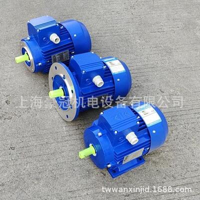 中研紫光电机MS5624三相异步电制动电机 BMA8014刹车电机