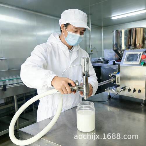 PLC转子泵灌装机5-30000g高灌装量易调节耐高温加热易清洗304材质