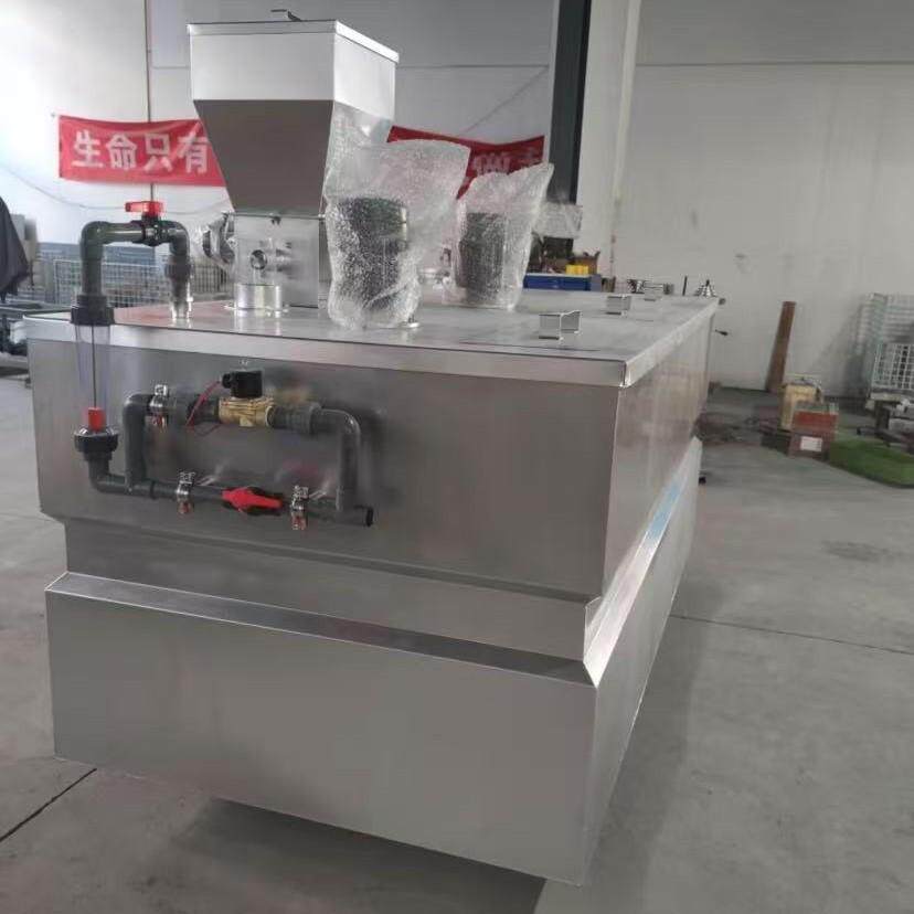 全自动加药装置 三箱一体式加药设备 PAM加药系统 万泰环保