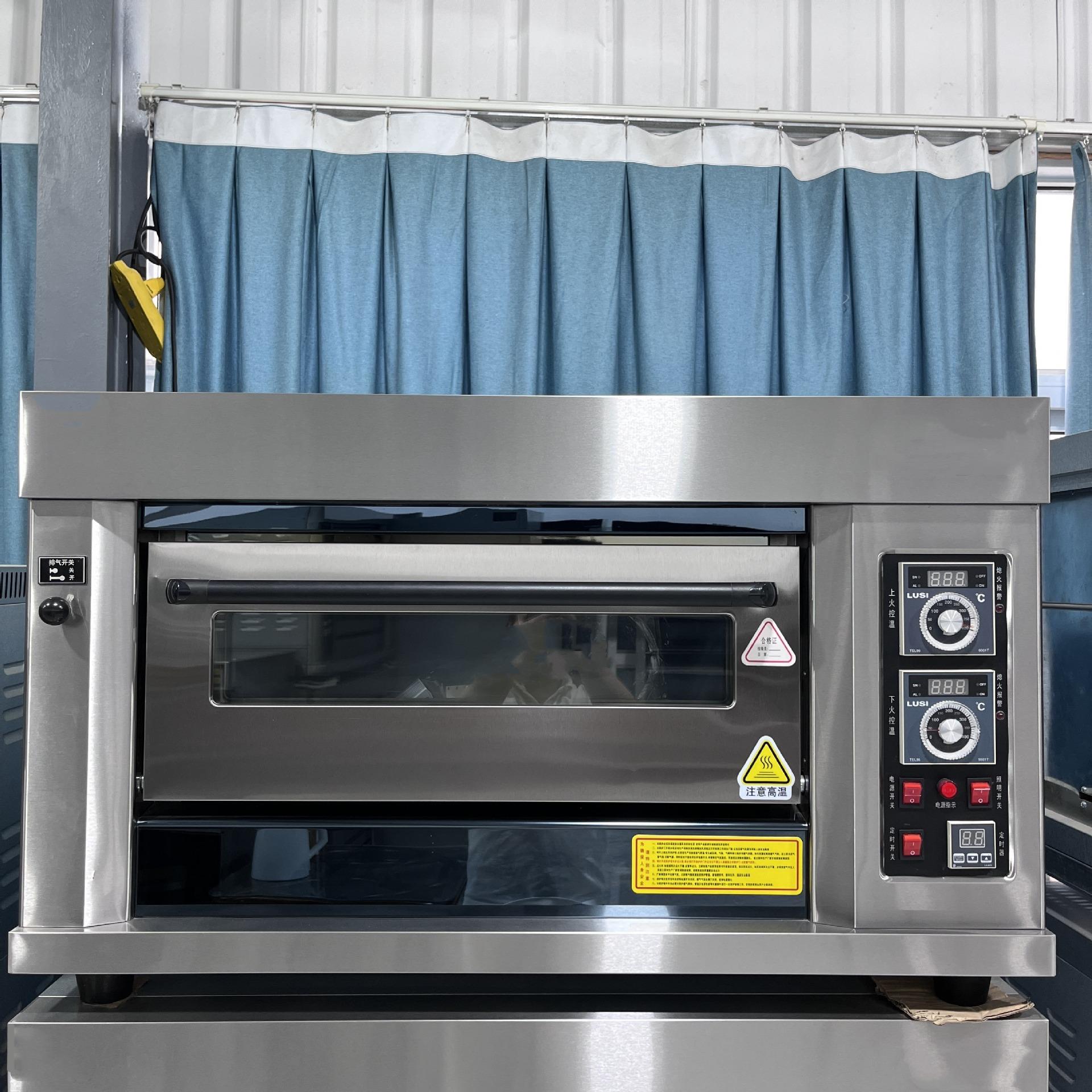 商用GAS OVEN 一层二层三层燃气甲板炉 220v鸡蛋糕烤箱 可改电压