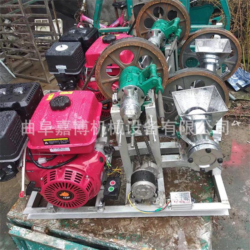 双机头爆米花机自动切断 汽油杂粮冰糖绿豆酥机 路边小本摆摊