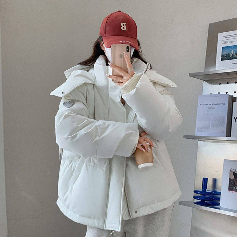 棉衣女短款年冬季新款羽绒棉服宽松加厚面包服小个子棉袄外套