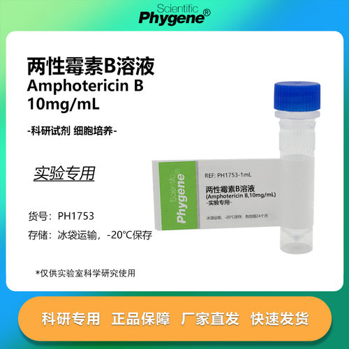 两性霉素B溶液10mgmL科研专用