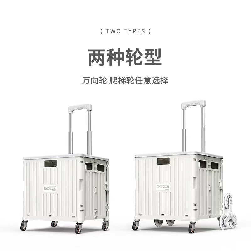 儿童拉杆箱轮滑鞋收纳箱可爬楼折叠行李箱收纳包老人W买菜车小拉